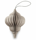 Julgranskula \'Jewel\' - Nude Grey