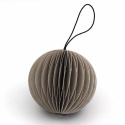 Julgranspynt \'Snowball\' - Grå