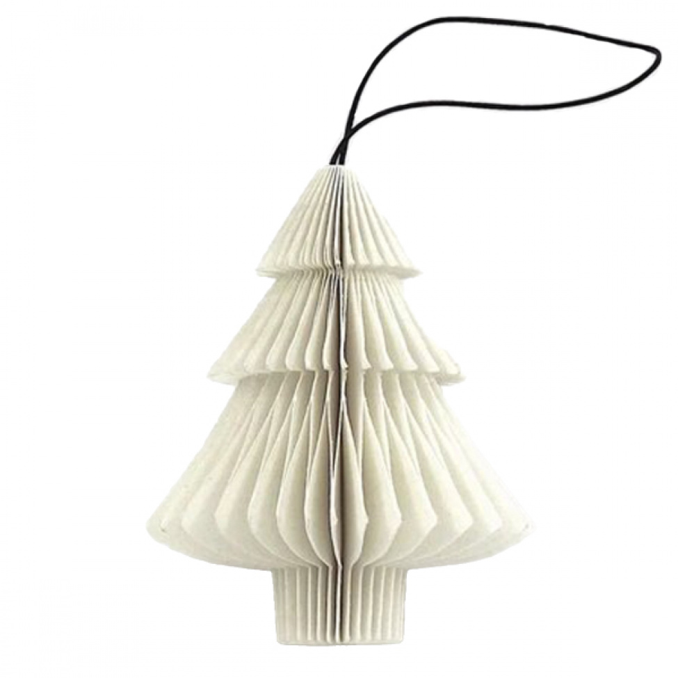 Julgranspynt \'Tree\' - Vit