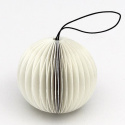 Julgranspynt \'Snowball\' - Vit