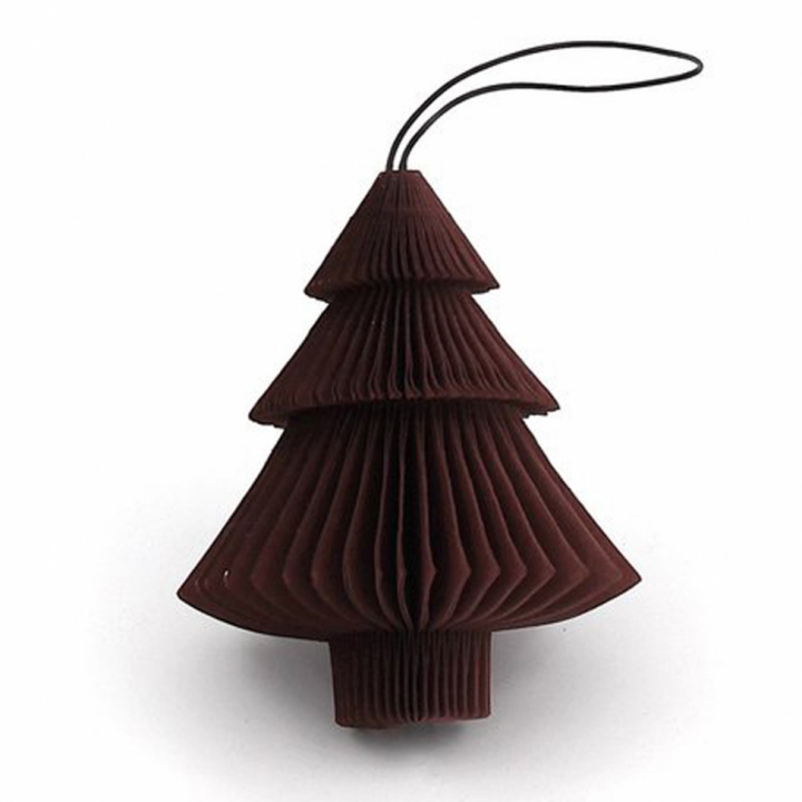Julgranspynt 'Tree' - Mörkröd