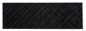 Hallmatta \'Lines\' - Svart 200x67 cm