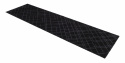 Hallmatta \'Lines\' - Svart 250x67 cm