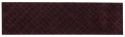 Hallmatta \'Lines\' - Mörkröd 250x67 cm