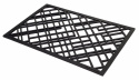 Dörrmatta i gummi \'Lines\' - 90x60 cm