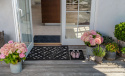 Dörrmatta i gummi \'Lines\' - 90x60 cm