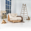 Dagbädd \'Layti 90 Futon\' - Cream