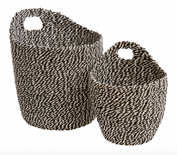 Korgar - Flätat papper - Madam Stoltz