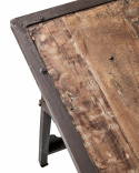 Hopfällbart bord \'Treasure\' 150x62cm - Återvunnet trä