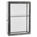 Väggskåp - Glas/Järn