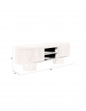 Tv-bänk \'Kenji\' - Brun