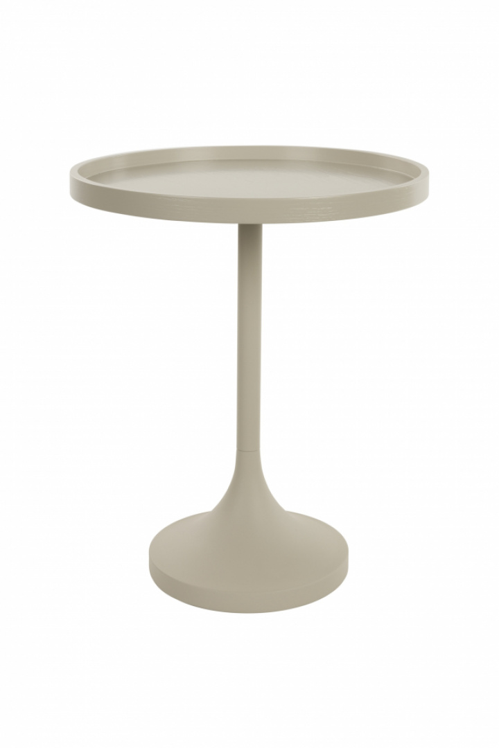 Sidobord \'Jason\' Ø46 cm - Beige i gruppen Möbler / Bord / Sidobord hos Reforma (1001008)
