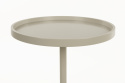 Sidobord \'Jason\' Ø46 cm - Beige