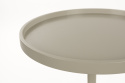 Sidobord \'Jason\' Ø46 cm - Beige