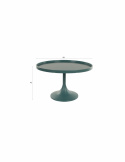 Soffbord \'Jason\' Ø69 cm - Blå