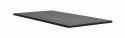 Tilläggsskiva \'Hudson\' - Svart 50x100cm
