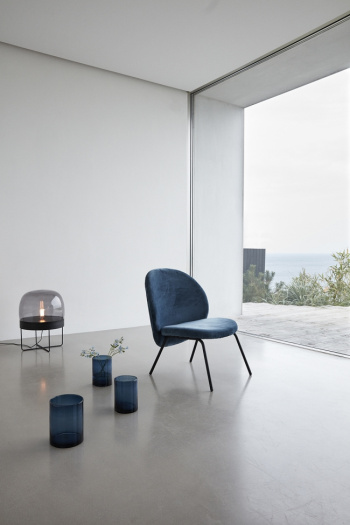 Gather Lounge Chair Blue