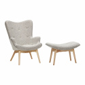 Fåtölj med fotpall \'Recliner\'