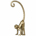 Bokstöd/Staty \'Apa\' - Guld