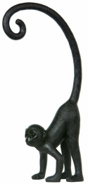 Staty \'Apa\' - Svart