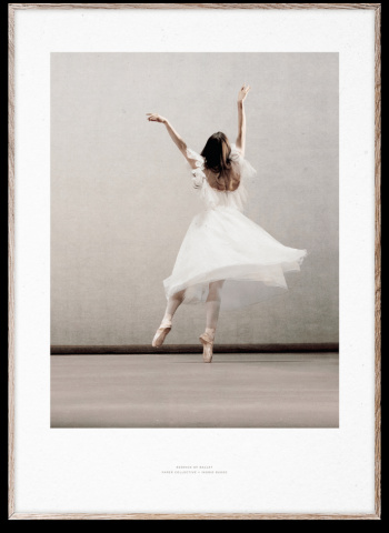 Poster \'Essence of Ballet 03\' 30x40 - Beige