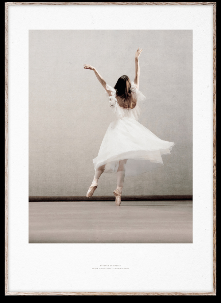 Poster 'Essence of Ballet 03' 30x40 - Beige