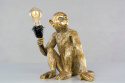 Borslampa \'Apa\' - Guld
