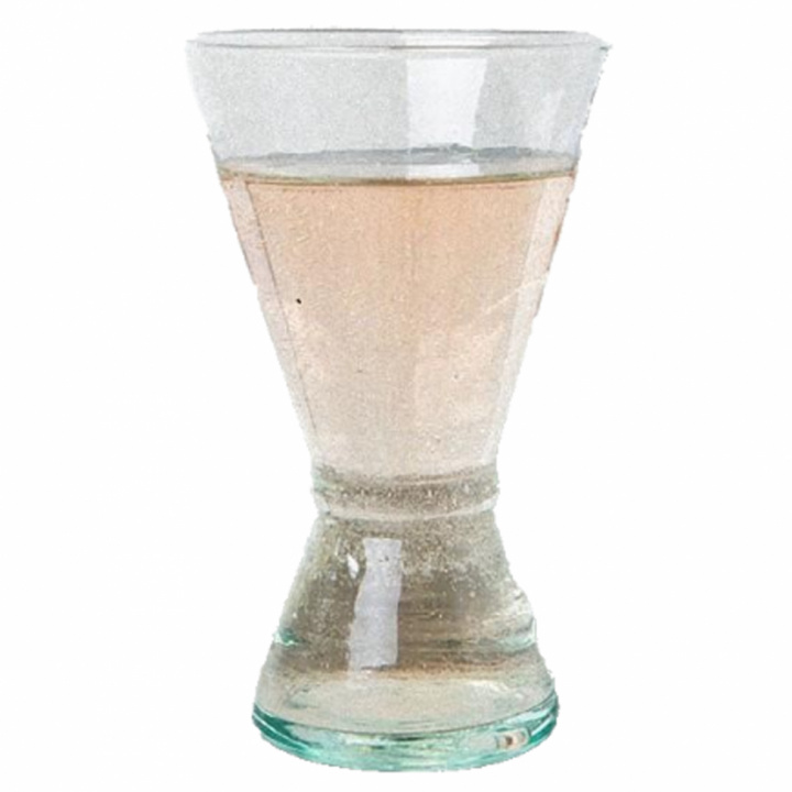 Vinglas 'Handmade' 6-pack - tervunnet glas