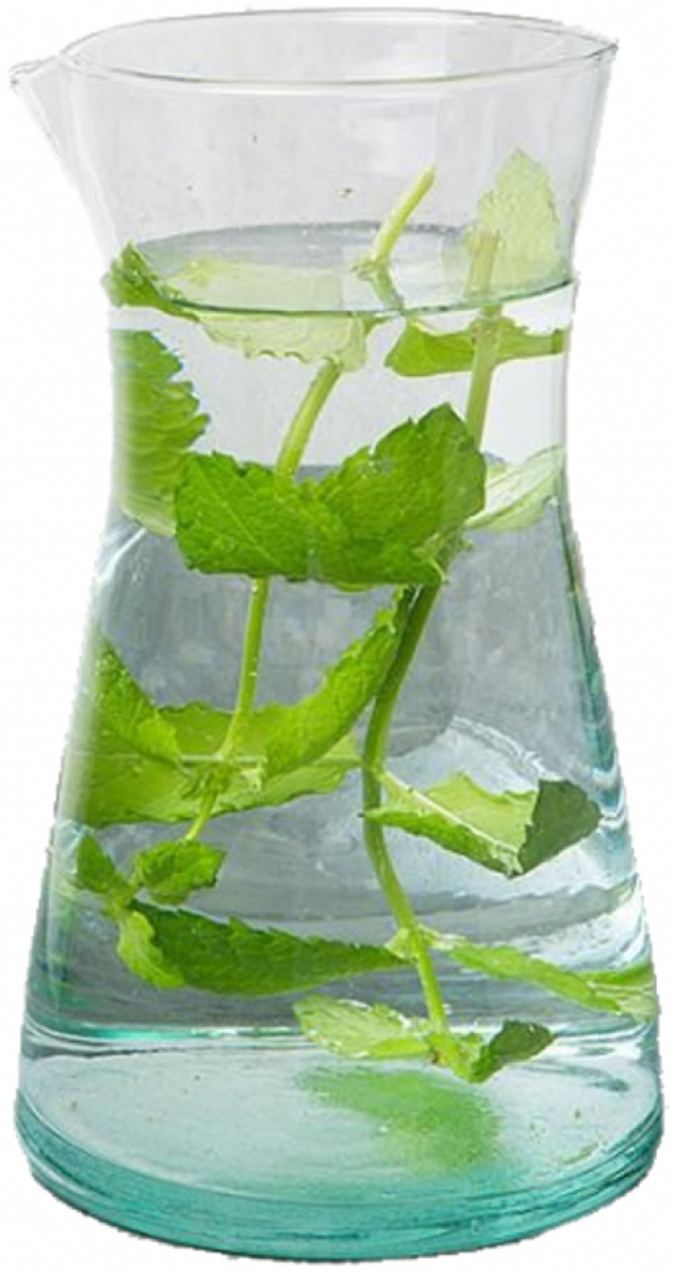 Karaff \'Handmade\' - tervunnet glas
