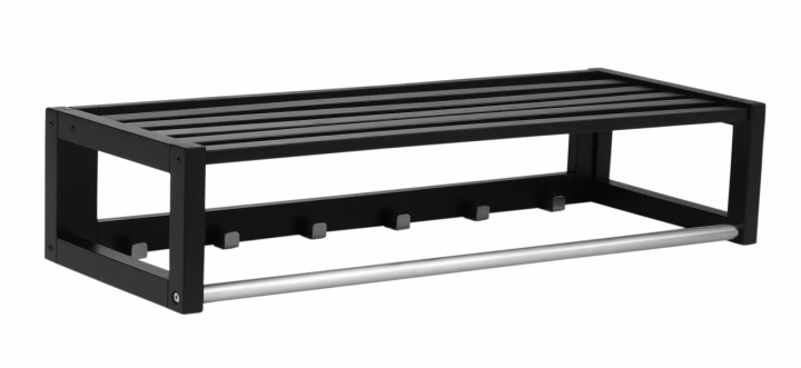 Hatthylla \'Confetti\' - Svart i gruppen Möbler / Hyllor & förvaring / Hatt- och skohyllor hos Reforma (103602)