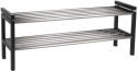 Skoställ \'Confetti\' 100cm - Metall/ Svart