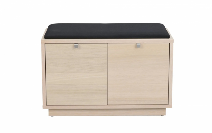 Bänk \'Confetti\' 70cm - Vitpigmenterad/Svart i gruppen Möbler / Sittmöbler / Bänkar hos Reforma (103759)