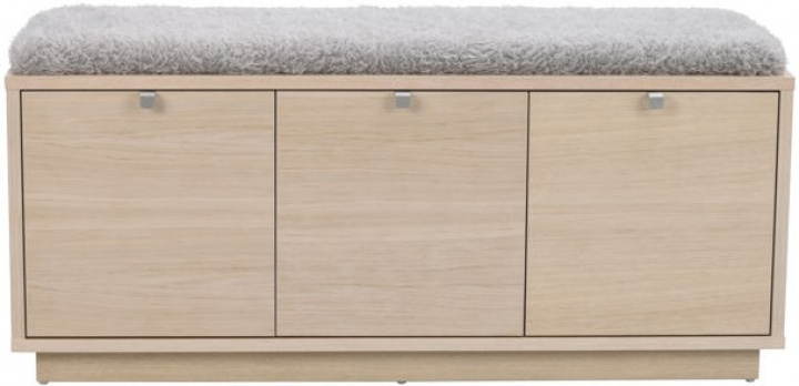 Bänk \'Confetti\' 106cm - Vitpigmenterad i gruppen Möbler / Sittmöbler / Bänkar hos Reforma (103768)