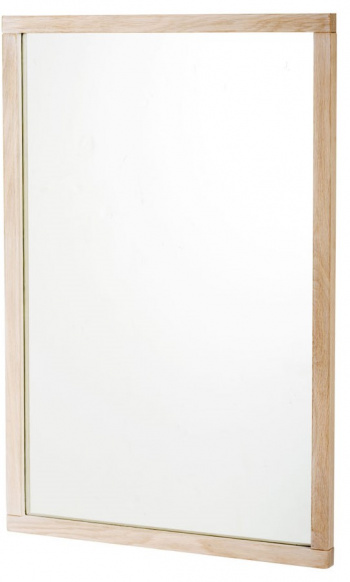 Spegel \'Confetti\' 90x60cm - Vitpigmenterad