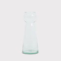 Vas \'Flower Cuppen\' M - Återvunnet glas