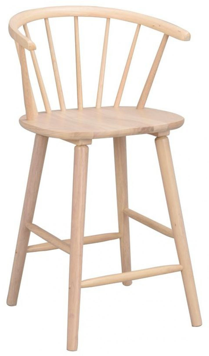 Barstol \'Carmen\' - Natur/Vit i gruppen Möbler / Sittmöbler / Barstolar hos Reforma (106262)