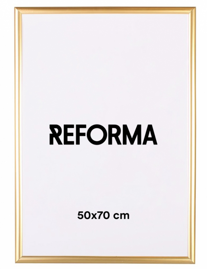 Posterram - Guld 50x70