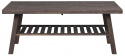 Soffbord \'Brooklyn\' 130x75cm - Mörk brun