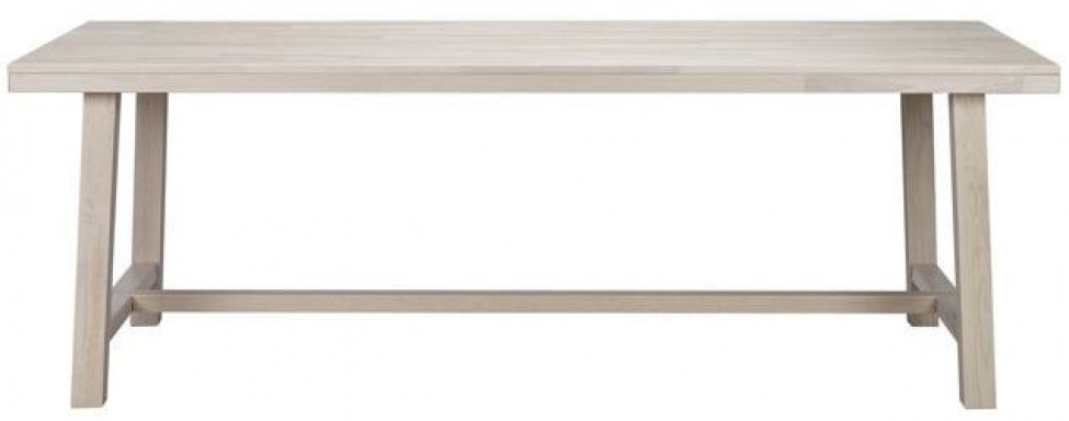 Matbord \'Brooklyn\' 220 cm - Vitpigmenterad