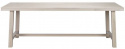 Matbord \'Brooklyn\' 220x95cm - Vitpigmenterad