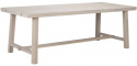 Matbord \'Brooklyn\' 220x95cm - Vitpigmenterad