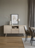 Sideboard \'Brooklyn\' 160x45cm - Vitpigmenterad
