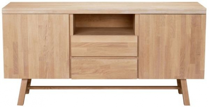 Sideboard \'Brooklyn\' 160x45cm - Ek i gruppen MBLER / Hyllor & frvaring / Sideboards hos Reforma (108595)