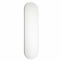 Oval spegel \'Renga\' - Svart