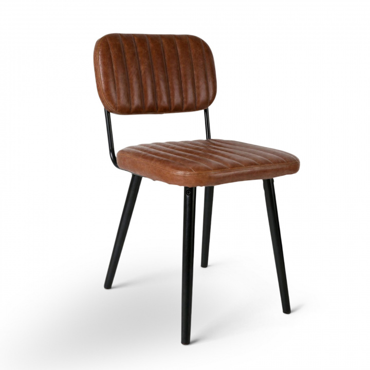 Stol 'Jake' - Vintage/Brun