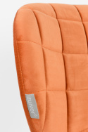 Stol \'Omg\' - Sammet/Orange