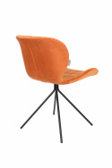 Stol \'Omg\' - Sammet/Orange