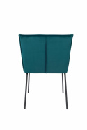 Stol \'Floke\' - Sammet/Blå