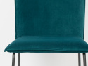 Stol \'Floke\' - Sammet/Blå