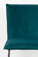 Stol \'Floke\' - Sammet/Blå